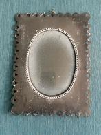 Zinken plaat fotolijst schulpte rand van Braxton home deco, Minder dan 50 cm, Gebruikt, Metaal of Aluminium, Ophalen of Verzenden