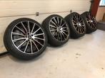 20inch Mercedes AMG Style Breedset Velgen! Zgn Band! 5x112, Banden en Velgen, Gebruikt, Personenwagen, Ophalen of Verzenden