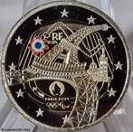 Frankrijk 2 euro 2024 "Olympische Spelen", Proof met kleur, Ophalen of Verzenden, Frankrijk, 2 euro, Setje