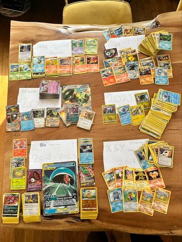 Pokémon collectie 1995 tot 2023 mag weg! (718 kaarten)