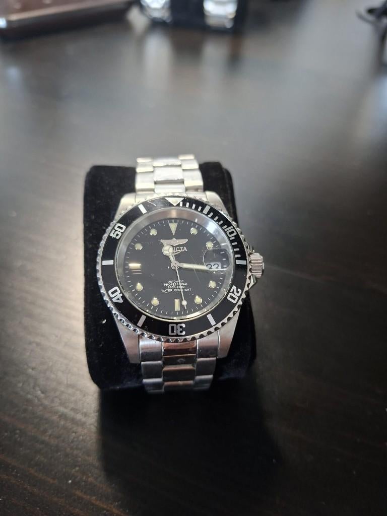 Horloges Heren 3 stuks, Sieraden, Tassen en Uiterlijk, Horloges | Heren, Zo goed als nieuw, Polshorloge, Overige merken, Staal