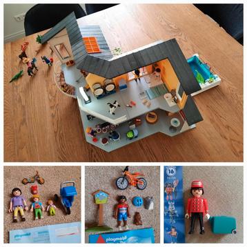 Playmobil aangekleed huis 9266 + setjes 70284 70303 70159 beschikbaar voor biedingen