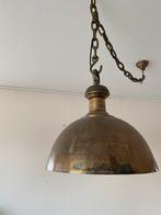 Koperen Scheepslamp, Huis en Inrichting, Lampen | Hanglampen, Ophalen of Verzenden, Gebruikt, Metaal, Minder dan 50 cm