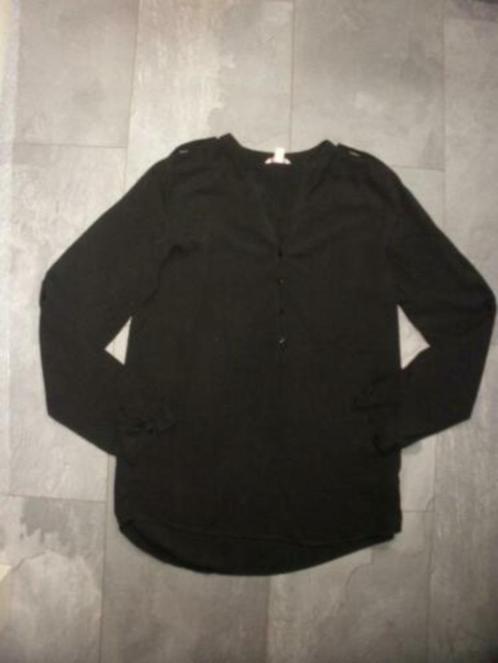Mooie zwarte blouse van esprit, maat 36 (qwe), Kleding | Dames, Blouses en Tunieken, Zo goed als nieuw, Maat 36 (S), Zwart, Ophalen of Verzenden