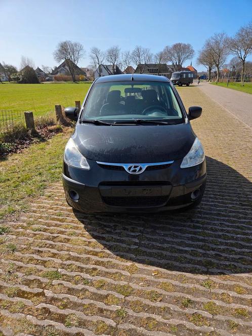 Hyundai i10 1.25 I 5DR AUT 2010 Zwart, Auto's, Hyundai, Particulier, i10, ABS, Airbags, Alarm, Centrale vergrendeling, Elektrische ramen