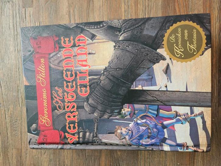 Geronimo Stilton: het versteende eiland., Boeken, Kinderboeken | Jeugd | 13 jaar en ouder, Gelezen, Fictie, Ophalen of Verzenden