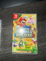 Super Mario Bros. U Deluxe - Nintendo Switch, Spelcomputers en Games, Games | Nintendo Switch, Ophalen, Eén computer, Zo goed als nieuw