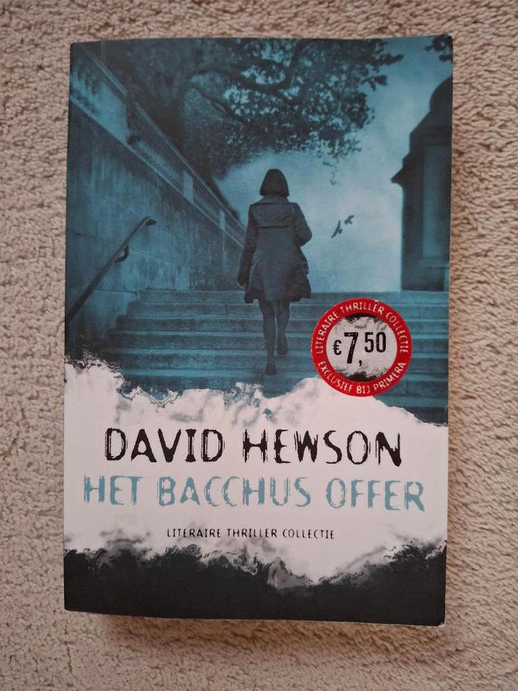Het Bacchus Offer, schrijver David Hewson, Boeken, Thrillers, Zo goed als nieuw, Ophalen of Verzenden