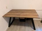 Eetkamertafel/bureau tafel uitschuifbaar, Huis en Inrichting, Tafels | Eettafels, Ophalen, Gebruikt, 50 tot 100 cm, Vijf personen of meer