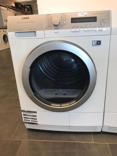 AEG warmtepompdroger, Witgoed en Apparatuur, Wasdrogers, Gebruikt, Luchtafvoer, 6 tot 8 kg, Anti-kreukfase, Wolprogramma, Ophalen