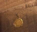 Gouden 5 gulden hanger, Ophalen of Verzenden, Zo goed als nieuw, Goud, Overige voorstellingen