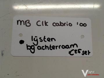 Mercedes  CLK Cabrio 2000  Lijsten bij het achterraam beschikbaar voor biedingen