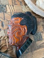 Wand masker, man, Maori, Nieuw-Zeeland, Ophalen