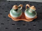 potjes en onder schaaltje  gaaf, Antiek en Kunst, Curiosa en Brocante, Ophalen of Verzenden