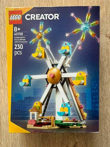 LEGO 40758 Celebration: Ferris Wheel with Fireworks beschikbaar voor biedingen