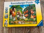 Ravensburger puzzel paarden 100 stukjes, Kinderen en Baby's, Speelgoed | Kinderpuzzels, 6 jaar of ouder, Meer dan 50 stukjes, Ophalen of Verzenden
