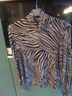 H&M mooi shirtje met col. Maat L, Maat 38/40 (M), H&M, Bruin, Ophalen of Verzenden