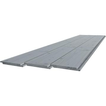 Sponningplank 18x195 mm Grijs Gespoten — 240cm beschikbaar voor biedingen
