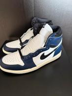 Nike air Jordan 1 Retro High OG ‘Midnight Navy’ maat 43, Blauw, Nieuw, Ophalen of Verzenden, Sneakers of Gympen