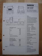 Iveco 260.26 NW 6x6 Torpedo Specificatie Brochure 1984, Ophalen, Iveco, Zo goed als nieuw, Overige merken