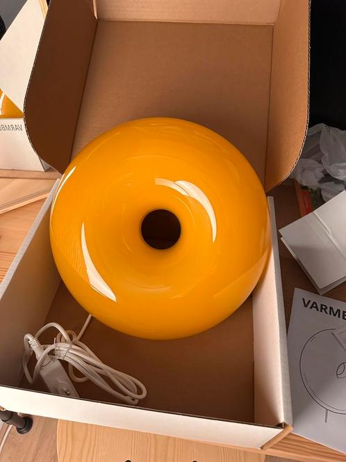 Ikea Varmblixt Lamp Donut - Sabine Marcel - LED - Glas, Huis en Inrichting, Lampen | Tafellampen, Nieuw, Minder dan 50 cm, Glas