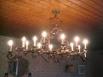 grote smeedijzeren kroonluchters, Huis en Inrichting, Lampen | Kroonluchters, Ophalen of Verzenden, Gebruikt, Metaal