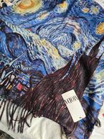 Van Gogh Sjaal - 2-zijdig - Nieuw, Kleding | Dames, Ophalen of Verzenden, Nieuw, Maat 46/48 (XL) of groter, Sjaal
