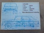 folder Maxi ( Austin - Leyland ), Ophalen of Verzenden, Zo goed als nieuw, Overige merken, Austin - Maxi - British Leyland