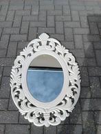 Grote barok spiegel brocante, Huis en Inrichting, Ophalen, Zo goed als nieuw, Rechthoekig
