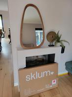 Organische spiegel hout SKLUM, Minder dan 50 cm, Nieuw, Ophalen of Verzenden, Minder dan 100 cm