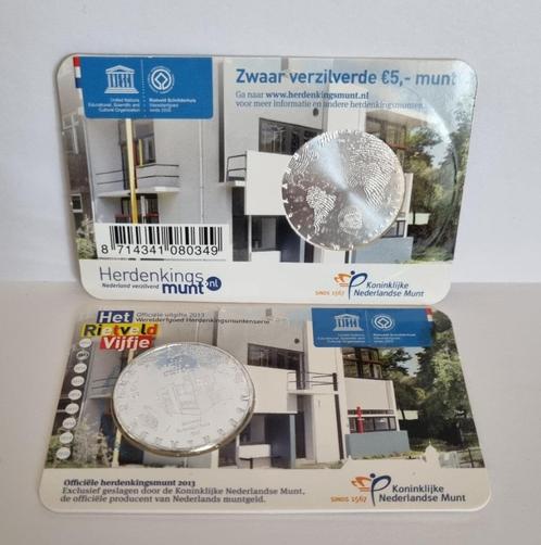 5 Euro Coincard 2013 - Rietveld Vijfje in UNC, Postzegels en Munten, Munten | Nederland, Euro's, Ophalen of Verzenden