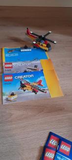 Lego creator: helicopter, vliegtuig en vrachtschip (31029), Complete set, Lego, Zo goed als nieuw, Ophalen