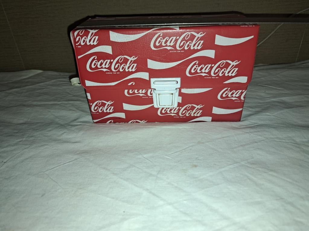 Coca Cola cassetteband tasje met draagriem bieden ,, Ophalen of Verzenden, Gebruiksvoorwerp