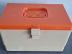 Vintage naaibox - naaidoos - naaikoffer 36x24x23, Verzamelen, Retro, Verzenden, Huis en Inrichting