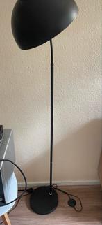 Zwarte Staande Lamp, Huis en Inrichting, Lampen | Vloerlampen, Ophalen of Verzenden, Gebruikt, Metaal, 150 tot 200 cm