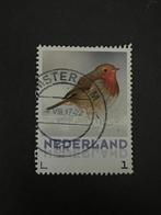 Kader postzegel Roodborstje, Verzenden, Na 1940, Gestempeld