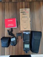 Yongnuo YN600EX-RT II + speedlite transmitter, Ophalen of Verzenden, Zo goed als nieuw, Overige merken