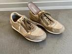 J305 Gabor Comfort maat 38,5 H leren sneakers gympen beige