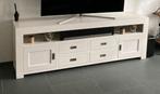 TV Dressoir-Wit, Huis en Inrichting, Kasten | Televisiemeubels, Ophalen, Gebruikt, 200 cm of meer, Minder dan 100 cm