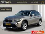 BMW X1 SDrive18i|Xenon|LM-VELGEN|Goed onderhouden|Clima, X1, Euro 5, Zwart, 4 cilinders