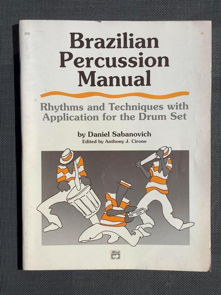 Brazilian Percussion Manual - ritmes en technieken, Muziek en Instrumenten, Percussie, Zo goed als nieuw, Overige soorten, Ophalen