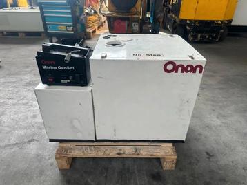 Kubota D1005 Onan 6.5 kVA Silent Marine generatorset beschikbaar voor biedingen