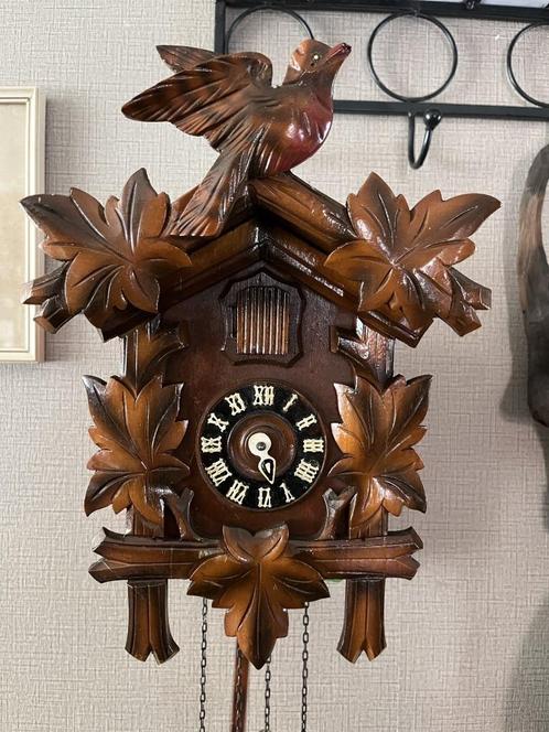 Originele koekoeksklok in mooie staat, Antiek en Kunst, Antiek | Klokken, Ophalen of Verzenden