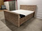 Boxspring 180x200 chesterfield luxe compleet uit fabriek, Ophalen of Verzenden, 180 cm, 200 cm, Nieuw