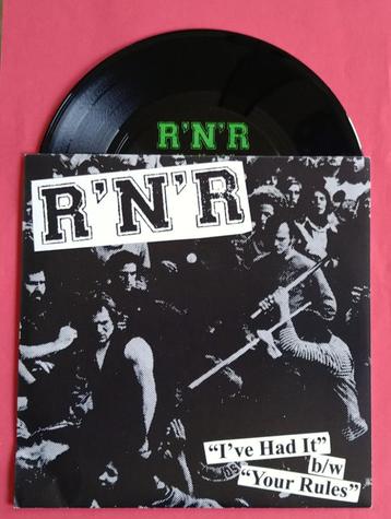 R ‘n’ R - I’ve had it / Your rules (US Punk/Hardcore*) beschikbaar voor biedingen