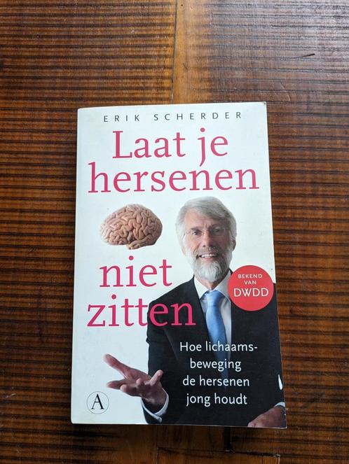 Erik Scherder - Laat je hersenen niet zitten, Boeken, Overige Boeken, Zo goed als nieuw, Ophalen of Verzenden