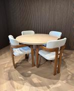 Eettafel Travertin - 120cm, Huis en Inrichting, Tafels | Eettafels, Ophalen, Nieuw, Rond, 100 tot 150 cm