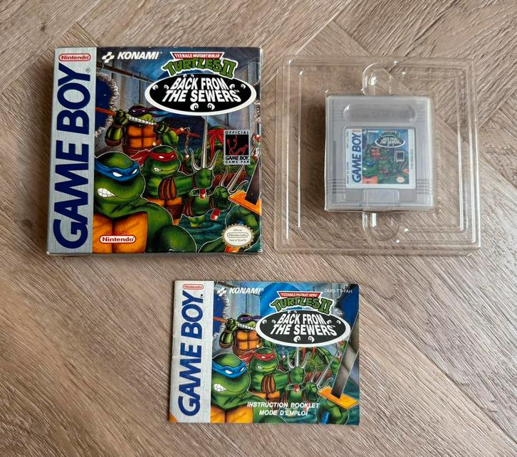 Turtles II Back From the Sewers, Spelcomputers en Games, Games | Nintendo Game Boy, Zo goed als nieuw, Avontuur en Actie, 1 speler