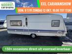 Hobby 560 UFE VOORTENT + FRANSBED + EXTRA BREED + VOORTENT, Caravans en Kamperen, Caravans, Hobby, Bedrijf, Tot en met 4, 1000 - 1250 kg