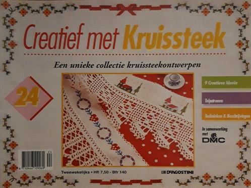 Creatief met kruissteek 24 met patroonbladen, Hobby en Vrije tijd, Borduren en Borduurmachines, Patroon, Ophalen of Verzenden